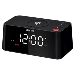 Sencor SDC 7600 Qi ébresztőóra töltővel