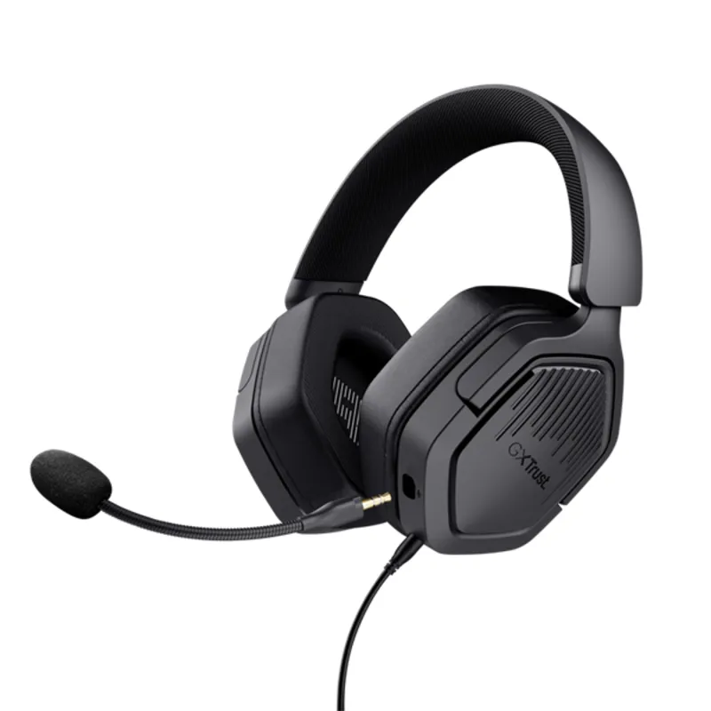 Trust 25447 GXT 492 Carus vezetékes multiplatform fekete gamer headset Trust 25447 GXT 492 Carus vezetékes multiplatform fekete gamer headset