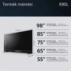 Sony 65" XR65X90LAEP 4K UHD Smart LED TV