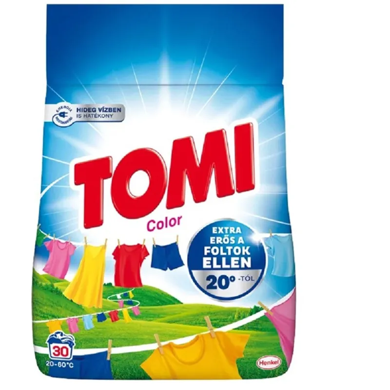 Tomi Color mosópor 30 mosás 1,65 kg (30WL) Tomi Color mosópor 30 mosás 1,65 kg (30WL)