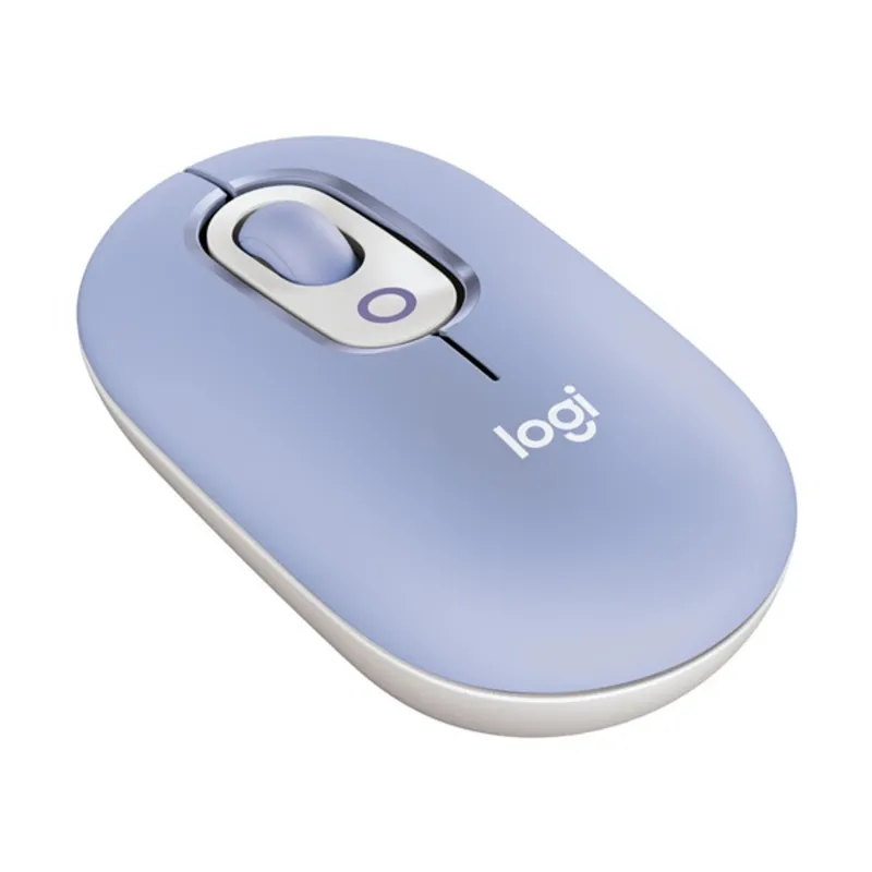 Logitech POP with emoji vezeték nélküli lila egér Logitech POP with emoji vezeték nélküli lila egér