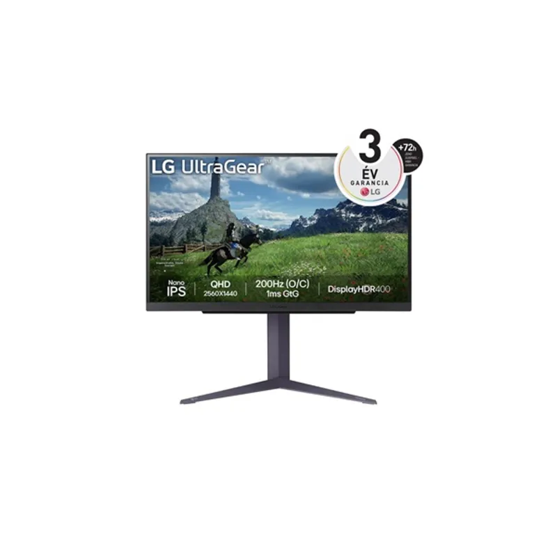 LG 27" 27GS85Q-B QHD LED IPS 180Hz LED gamer monitor LG 27" 27GS85Q-B QHD LED IPS 180Hz LED gamer monitor