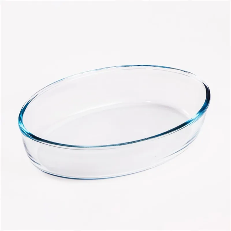 BORCAM ovális hőálló üvegedény 1.550ml, 263*182*60mm BORCAM ovális hőálló üvegedény 1.550ml, 263*182*60mm