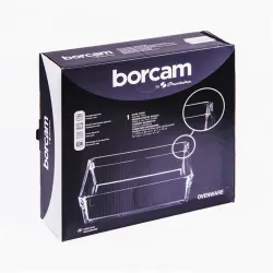 BORCAM négyzetes hőálló üvegedény  2.400ml, 227*227*65mm