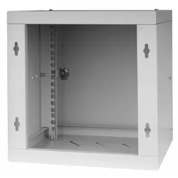 Stalflex 6U fali rack szekrény 10" 300mm metál (RC10-6U-300MG)