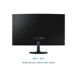 Samsung 27" LS27D360GAUXEN FHD VA 100Hz VGA/HDMI ívelt monitor