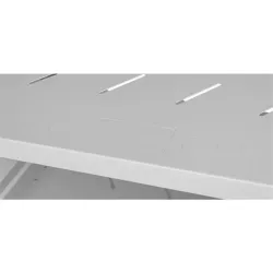 Stalflex 4U fali rack szekrény 19" 350mm szürke (RC19-4U-350GG)