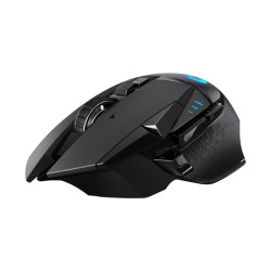 LOGITECH Egér - G502 Lightspeed RGB Vezeték Nélküli Gaming, Fekete