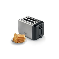 Bosch TAT3P420 DesignLine kenyérpirító ezüst-fekete
