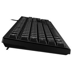 Billentyűzet Genius KB-100 HUN USB fekete Smart