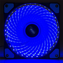 Akyga ház hűtő 12cm kék LED (AW-12E-BL)
