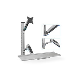 Digitus DA-90354 Flexible Wall Mount For Workspaces Grey