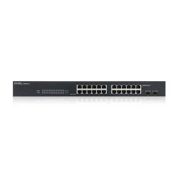 ZYXEL GS1900-24 v2 24-port GbE L2 Smart Switch rackmount fanless