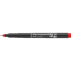 ICO OHP F 0,5mm piros permanent marker
