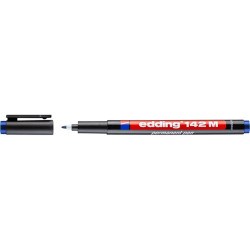 Permanent marker 1mm, 142M Edding kék