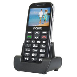 Evolveo Easyphone XD EP-600 2,3" fekete mobiltelefon