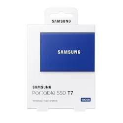 SSD EXT 2,5" Samsung 2TB T7 USB-C 3.2 kék