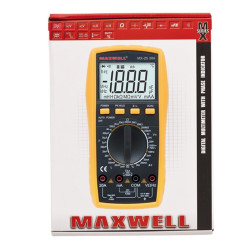 Maxwell 25306 digitális multiméter Induktivitás méréssel (25306)