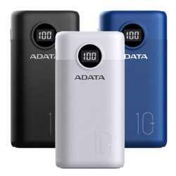 ADATA P20000QCD Power Bank 20000mAh fehér (AP20000QCD-DGT-CWH)