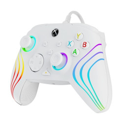 PDP Afterglow Wave Xbox Series X/S vezetékes kontroller fehér (049-024-WH)