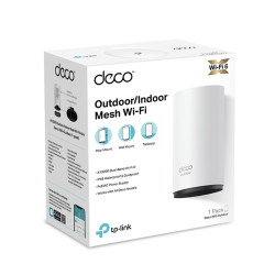 TP-LINK AX3000 Outdoor/Indoor Mesh Wi-Fi 6 Unit 574Mbps at 2.4GHz + 2402Mbps at 5GHz Internal Antennas 2x Gigabit Ports