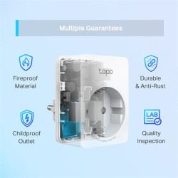 TP-Link Tapo P110 Mini Smart Wi-Fi Socket (4-pack)