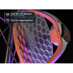 MikroTik LHG LTE18 kit, 17dBi, gigabites RJ45 csatlakozó