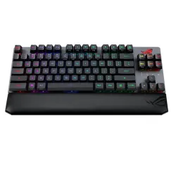 Asus X807 ROG Strix Scope RX TKL Wireless Deluxe Bluetooth / vezeték nélküli magyar gaming ROG RX Red Optical Mechanical