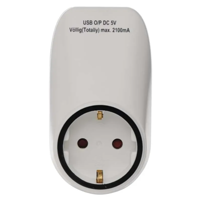 Emos P0072 fehér USB-s aljzat elágazó Emos P0072 fehér USB-s aljzat elágazó