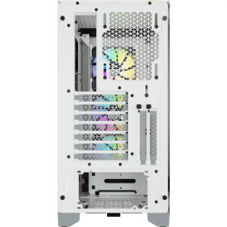Corsair iCUE 4000X RGB Tempered Glass mid tower white