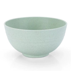 TOO KT-104 5db-os vegyes színekben búzaszalma műanyag tál szett, 13.5×6.5 cm