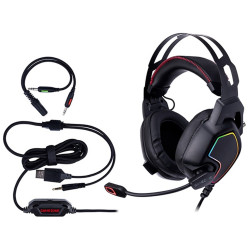 Tracer Raptor V2 GameZone RGB Gaming Headset Black