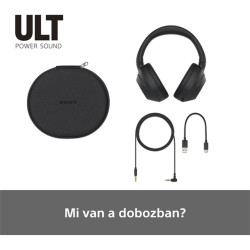 Sony ULT WEAR Bluetooth fejhallgató fekete (WHULT900NB.CE7)