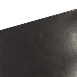 QUAZAR Wireless Mouse Pad - Egérpad bőrből, beépített vezeték nélküli Qi töltővel
