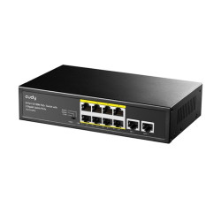 CUDY FS1010PG 8x 10/100(PoE+/PoE)+2x gigabit uplink, 120W PoE switch