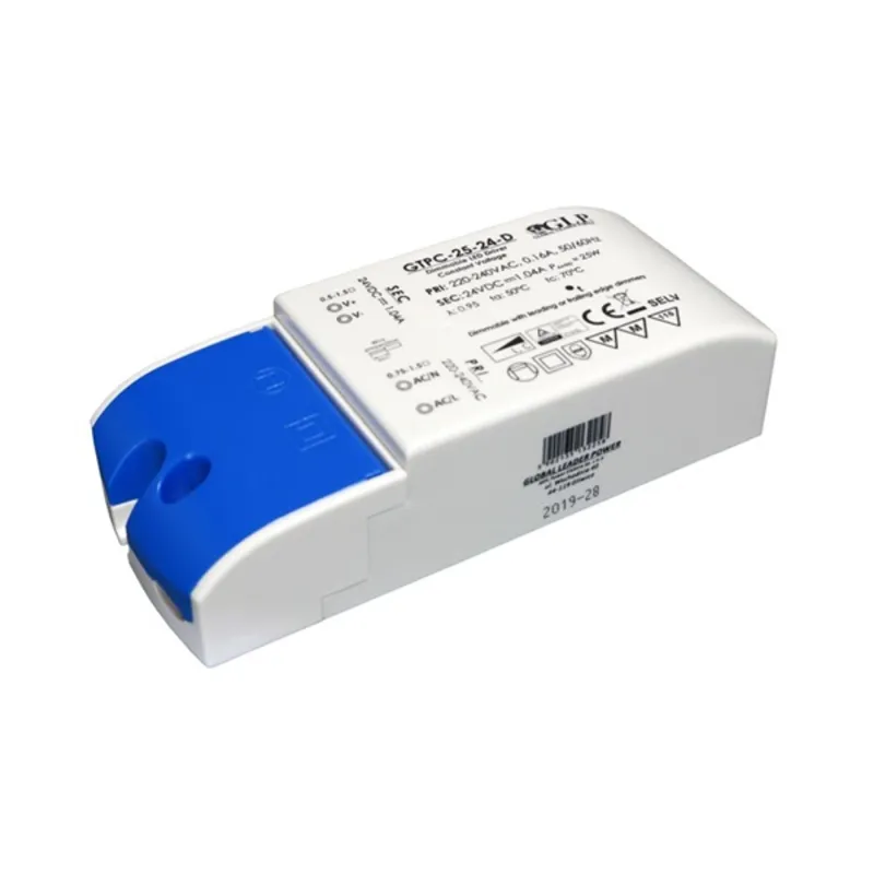 GLP GTPC-25-24-D 24V/1.04A 25W IP20 LED tápegység GLP GTPC-25-24-D 24V/1.04A 25W IP20 LED tápegység