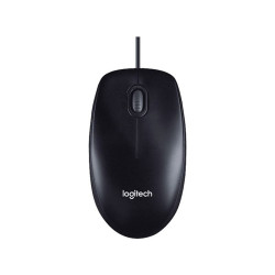 LOGITECH M90 Mouse right and left-handed optical wired USB
