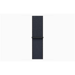 Apple Watch S10 GPS (42mm) kozmoszfekete alumínium tok, tinta sportszíj okosóra