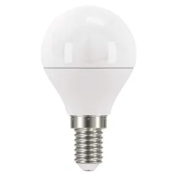 EMOS LED fényforrás kisgömb E14 6W hideg fehér (ZQ1222)