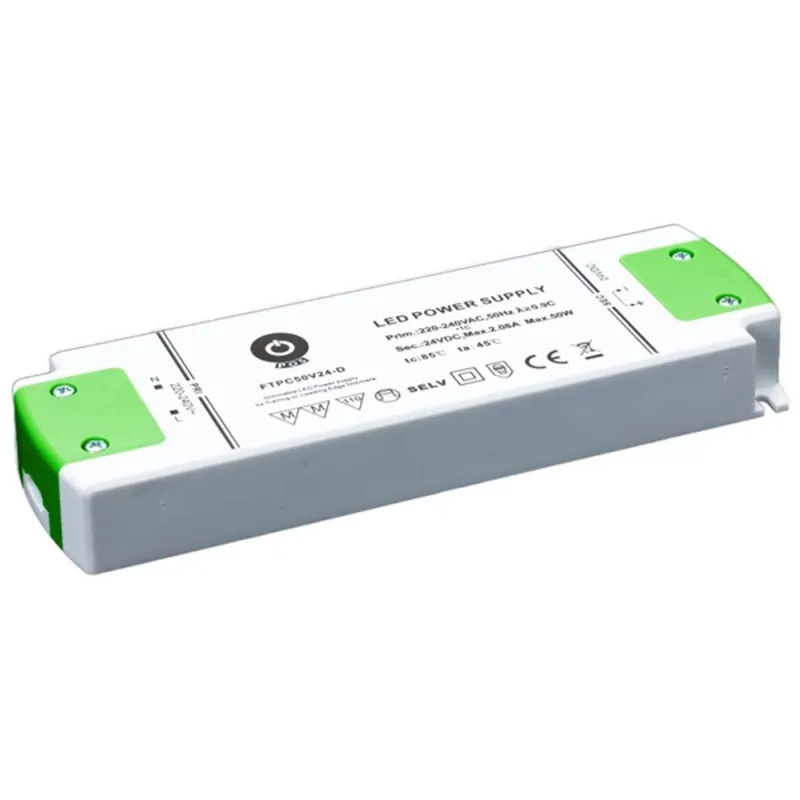POS POWER FTPC50V24-D 24V/2.5A 50W IP20 szabályozható LED tápegység POS POWER FTPC50V24-D 24V/2.5A 50W IP20 szabályozható LED tápegység