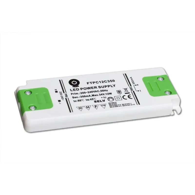 POS POWER FTPC12C350 350mA/0~34V 11,9W IP20 LED tápegység POS POWER FTPC12C350 350mA/0~34V 11,9W IP20 LED tápegység