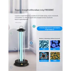 Zinas ZN-UVL07 2G11 asztali UV ózongenerátoros lámpa