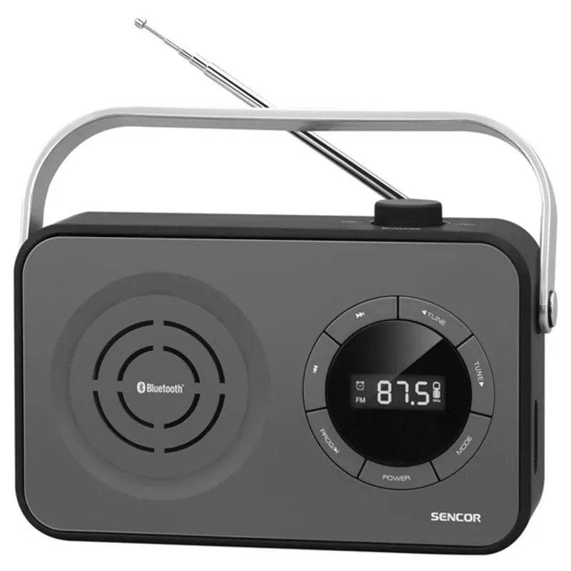 Sencor SRD 3200 B Bluetooth fekete táskarádió Sencor SRD 3200 B Bluetooth fekete táskarádió