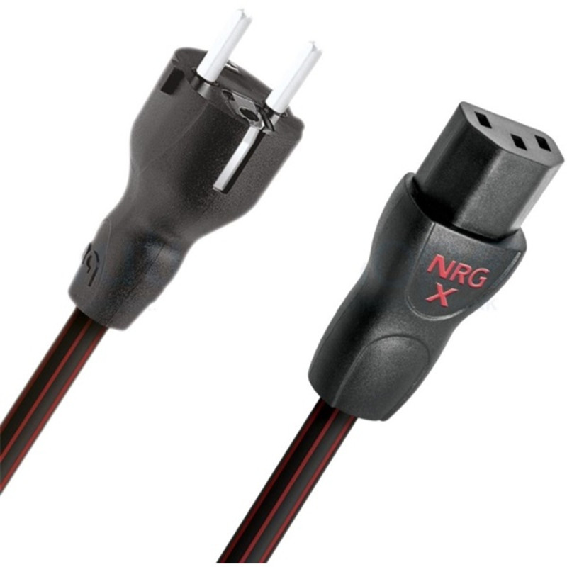 AudioQuest NRG-X3 NRGX3EUC132M 2m C13 - Schuko hálózati kábel AudioQuest NRG-X3 NRGX3EUC132M 2m C13 - Schuko hálózati kábel