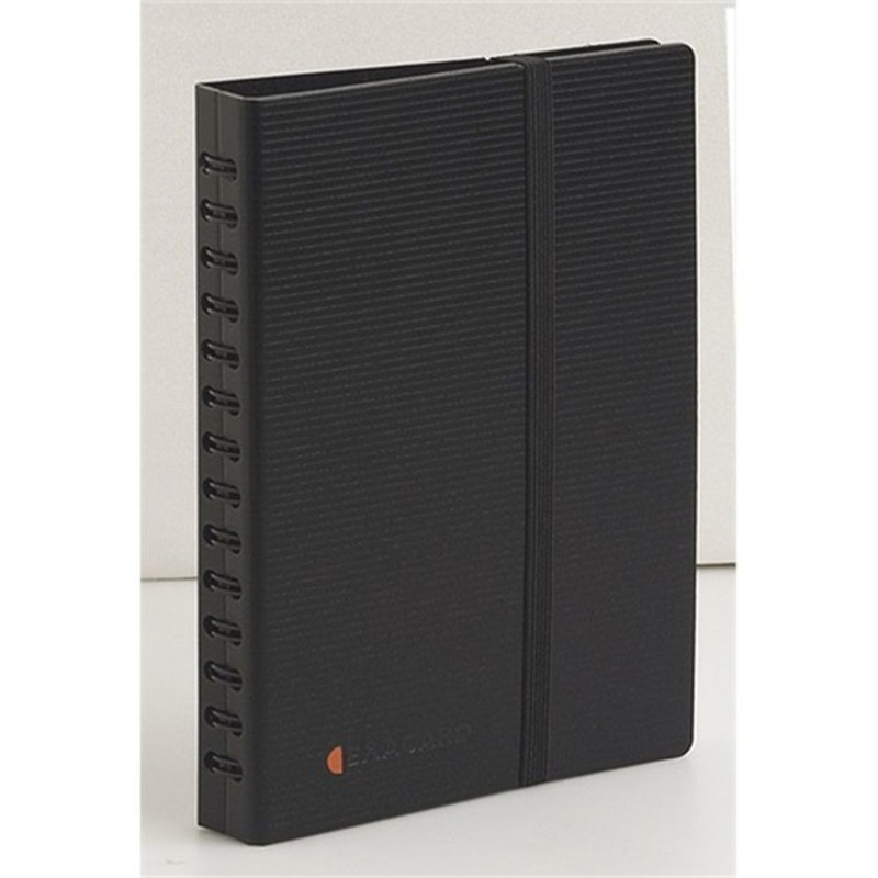 Exacompta 200x145mm 12 db-os fekete névjegykártyatartó Exacompta 200x145mm 12 db-os fekete névjegykártyatartó