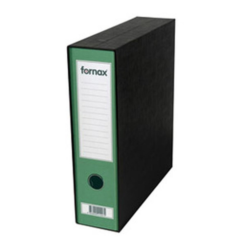 Fornax Prestige A4 tokos 8cm zöld iratrendező Fornax Prestige A4 tokos 8cm zöld iratrendező