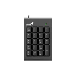 Genius Billentyűzet - Numpad 100 Slim (Vezetékes, USB, vékony, numerikus billentyűzet, fekete)