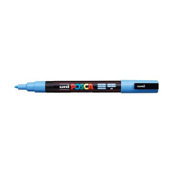 UNI POSCA Marker Pen PC-3M Fine - Sky Blue