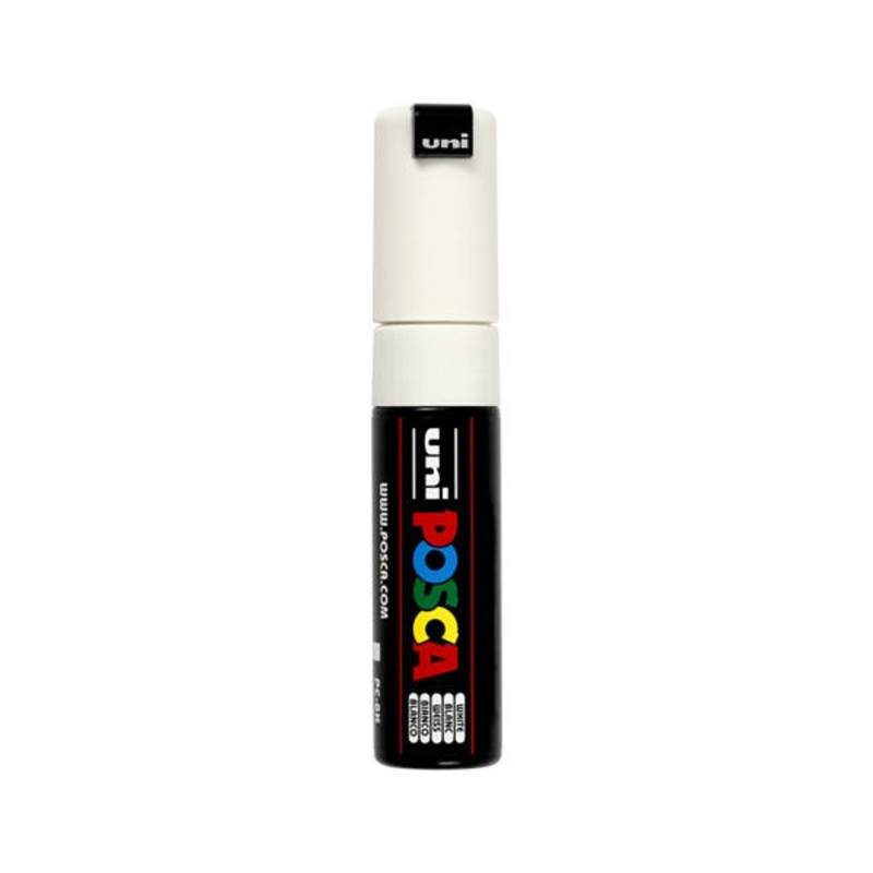 Uni POSCA PC-8K fehér marker Uni POSCA PC-8K fehér marker