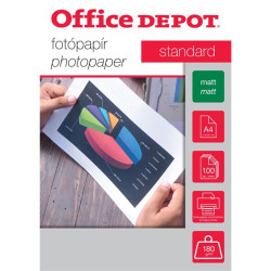Office Depot Standard A4 180g matt 100db fotópapír